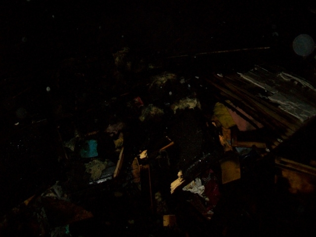 Palił się dom w Ostrowie ZDJĘCIA