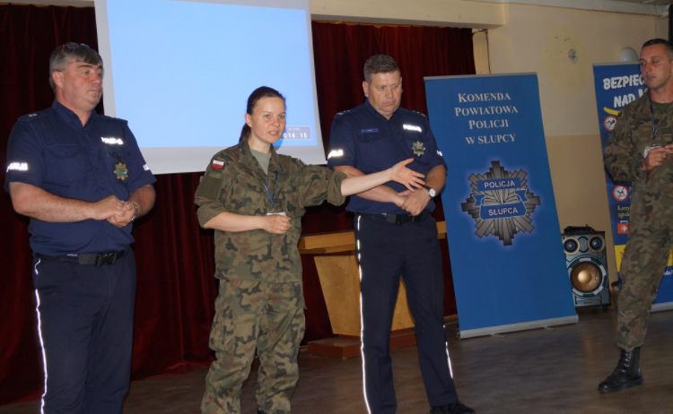 Policjanci szkolili żołnierzy amerykańskich