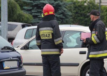 Akcja przy Lidlu. 9-miesięczne dziecko potrzebowało pomocy