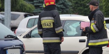 Akcja przy Lidlu. 9-miesięczne dziecko potrzebowało pomocy