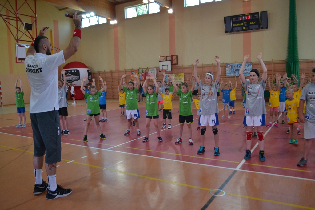 Marcin Gortat gościł dziś w Witkowie