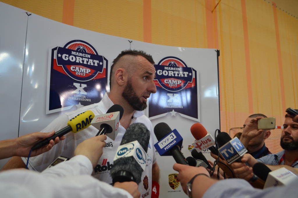Marcin Gortat gościł dziś w Witkowie