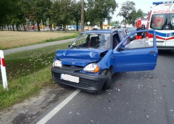 Nie zachował bezpiecznej odległości