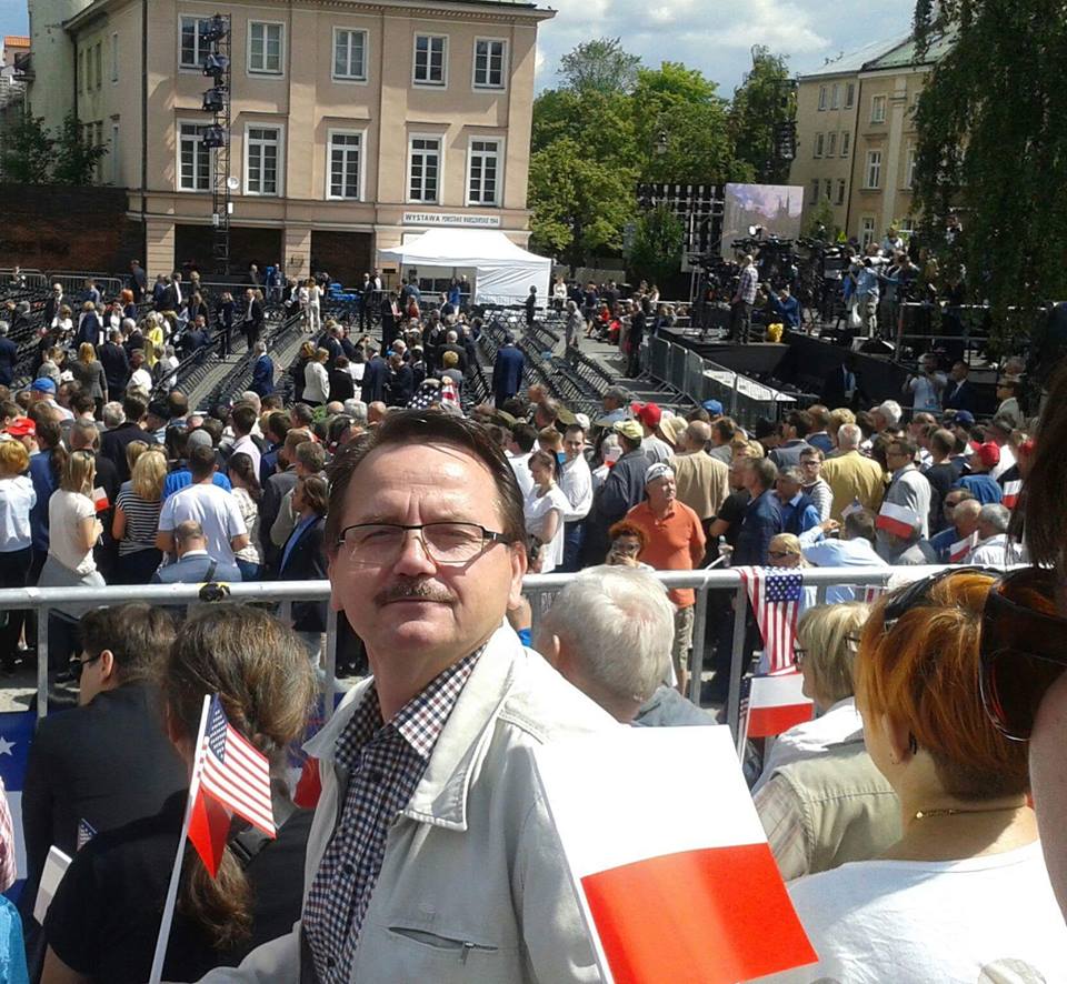 Zagórowianie na wizycie Trumpa w Warszawie