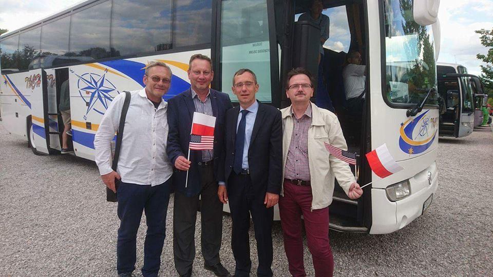 Zagórowianie na wizycie Trumpa w Warszawie