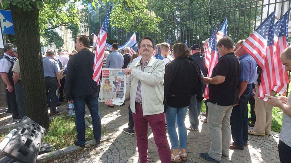 Zagórowianie na wizycie Trumpa w Warszawie