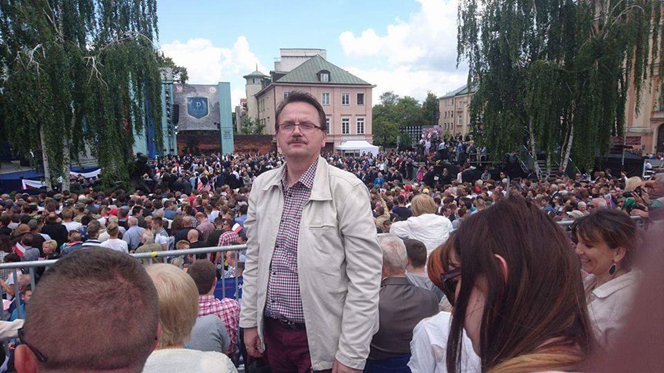 Zagórowianie na wizycie Trumpa w Warszawie