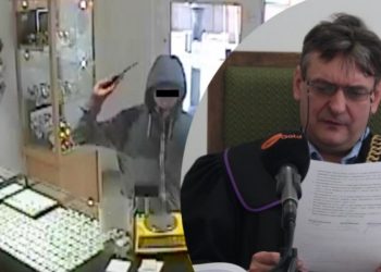 Usłyszał wyrok za napad na jubilera FILM