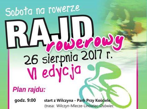 VI Rajd Rowerowy Wilczyn-Hutka