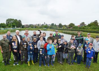 Wędkarskie zmagania najmłodszych