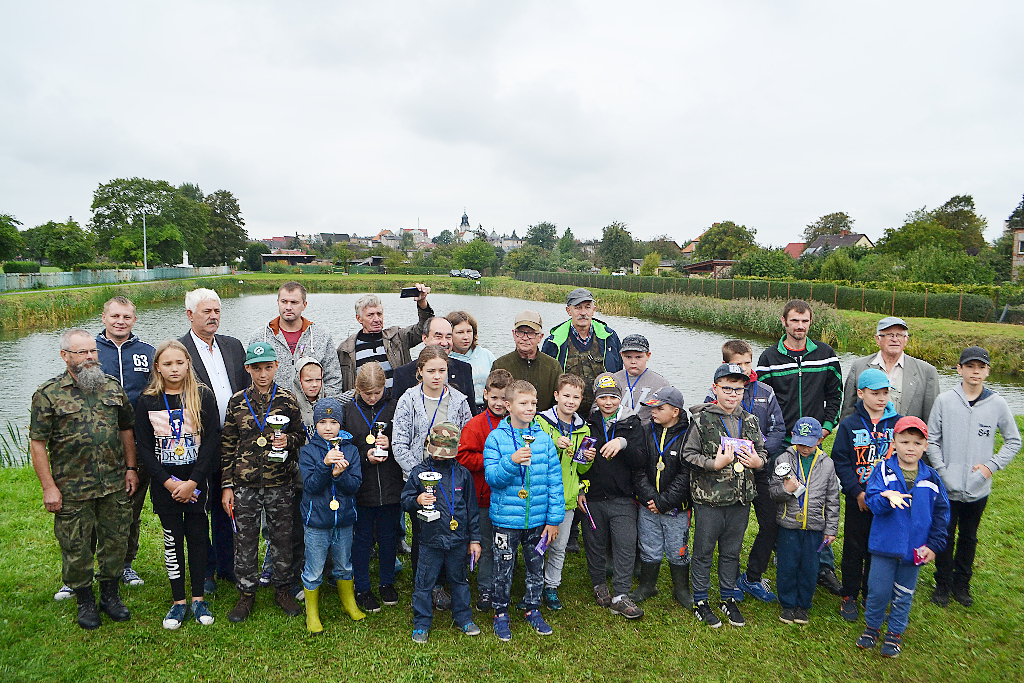 Wędkarskie zmagania najmłodszych