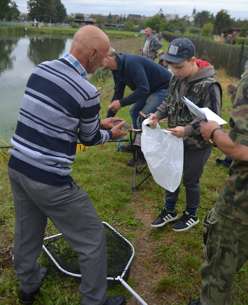 Wędkarskie zmagania najmłodszych