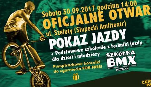 Oficjalne otwarcie słupeckiego Pumptracka