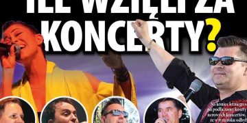 Raport Kuriera: Ile zapłaciliśmy za koncerty?