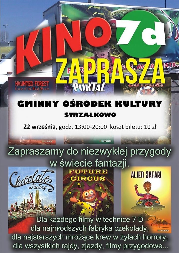 Mobilne kino 7D zaprasza
