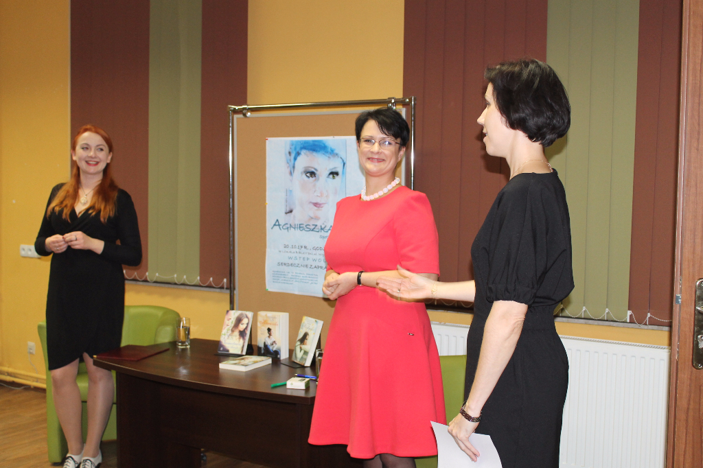 Znana pisarka odwiedziła Zagórów