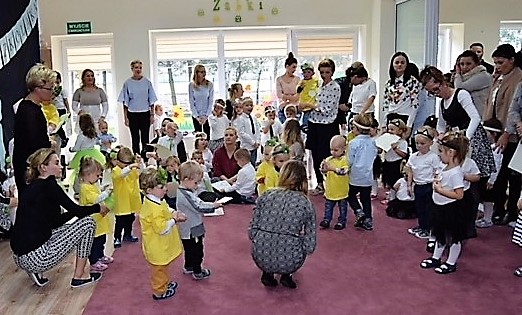 Pasowanie na przedszkolaka u Małych Odkrywców