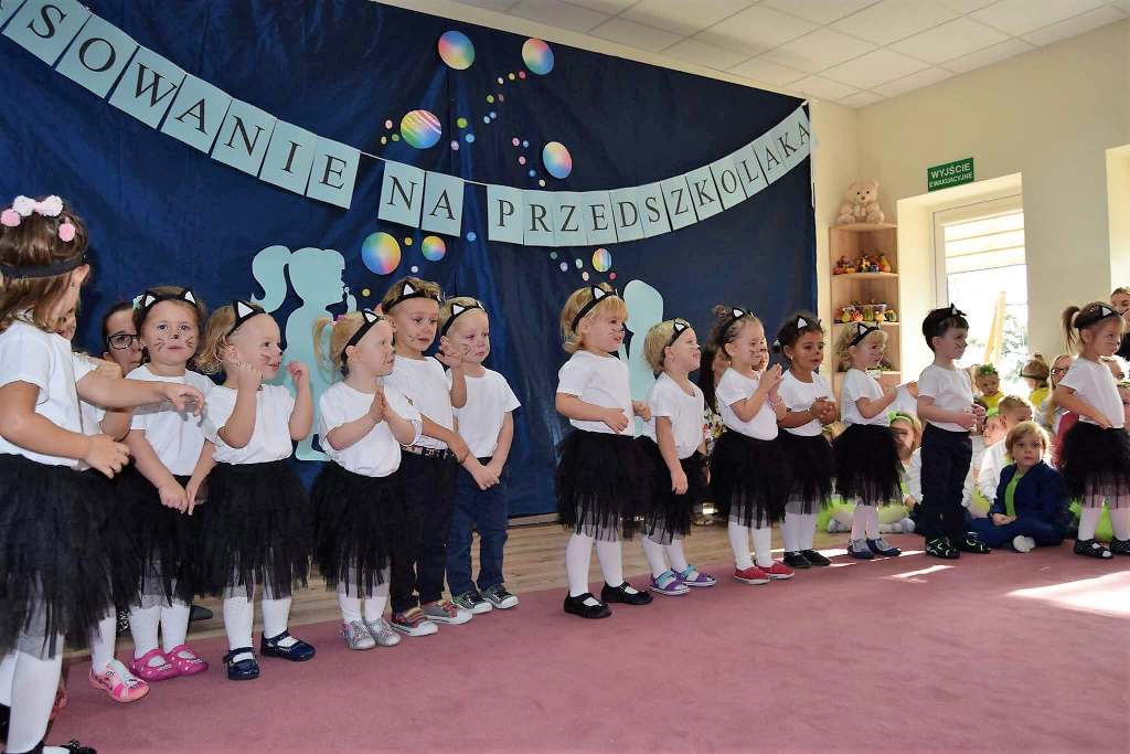 Pasowanie na przedszkolaka u Małych Odkrywców