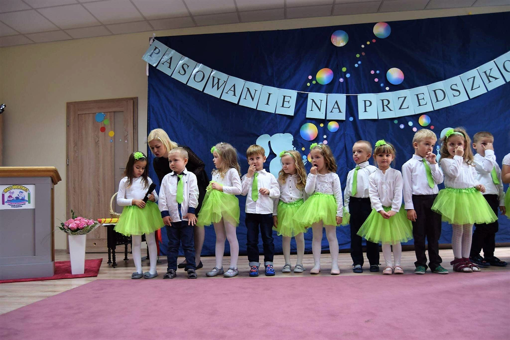 Pasowanie na przedszkolaka u Małych Odkrywców