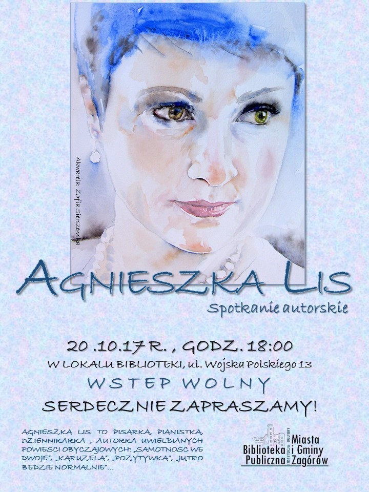 Spotkanie autorskie z Agnieszką Lis