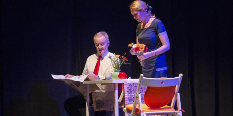 Marzanna  Graff i Aleksander Mikołajczak odwiedzili Zagórów