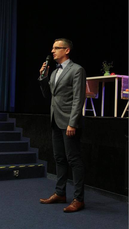 Marzanna  Graff i Aleksander Mikołajczak odwiedzili Zagórów