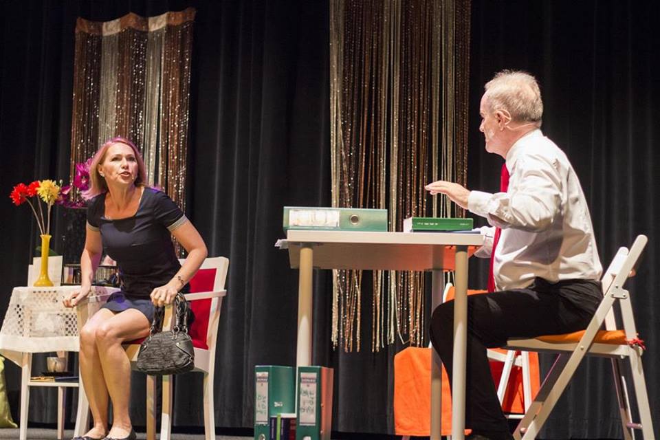 Marzanna  Graff i Aleksander Mikołajczak odwiedzili Zagórów