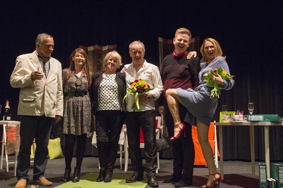 Marzanna  Graff i Aleksander Mikołajczak odwiedzili Zagórów