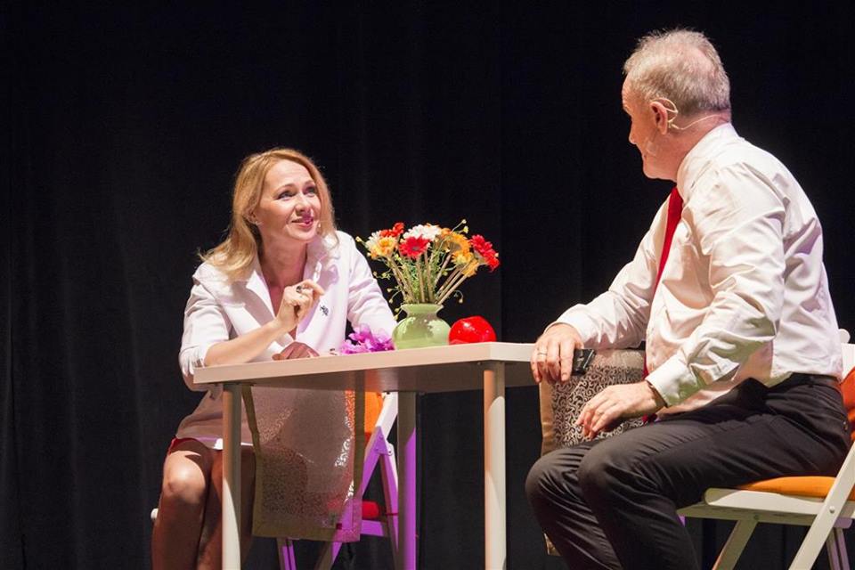 Marzanna  Graff i Aleksander Mikołajczak odwiedzili Zagórów