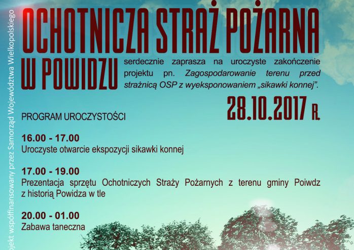 Huczne otwarcie z sikawką