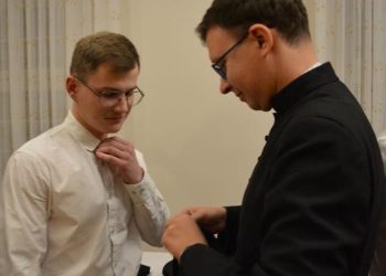 Będziemy mieli kolejnego księdza. Przyjął już sutannę