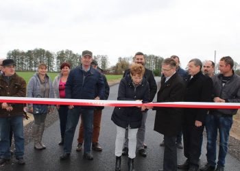 Oddanie drogi w Marcewku