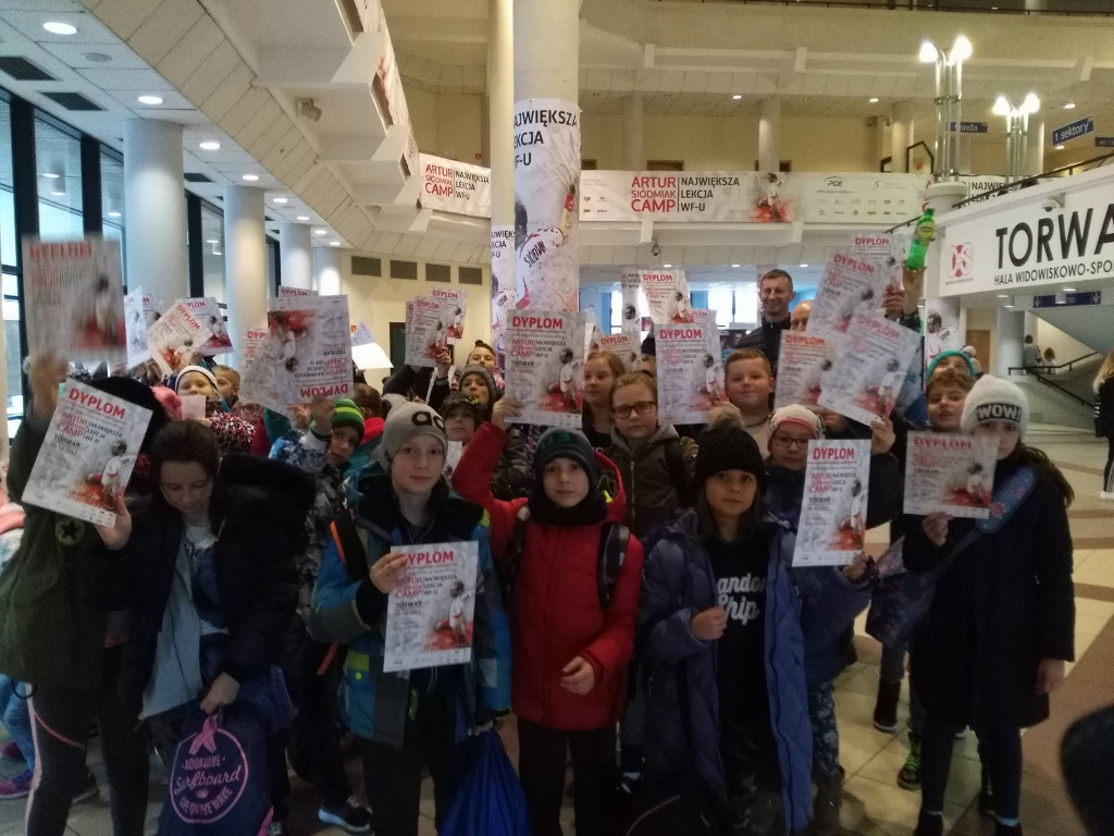 Wzięli udział w największej lekcji wuefu w Polsce