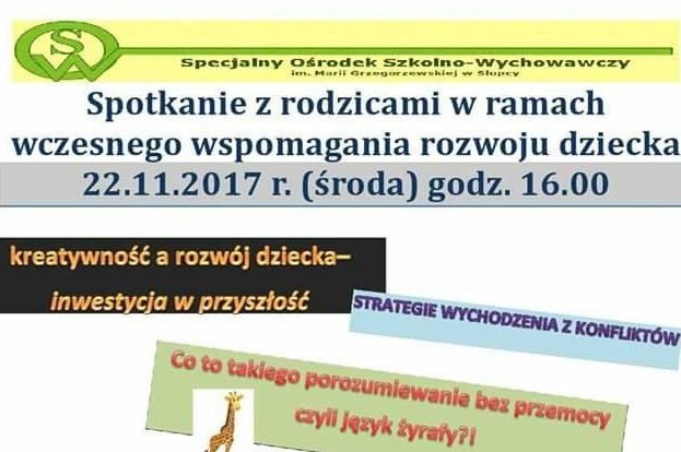 SOSW zaprasza na spotkanie