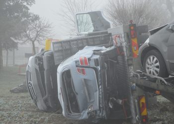Niebezpiecznie w Maleninie. Wypadek lawety