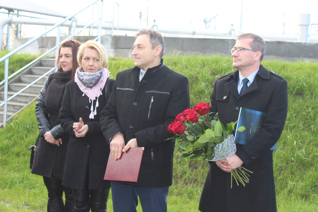 Otwarcie oczyszczalni w Cieninie