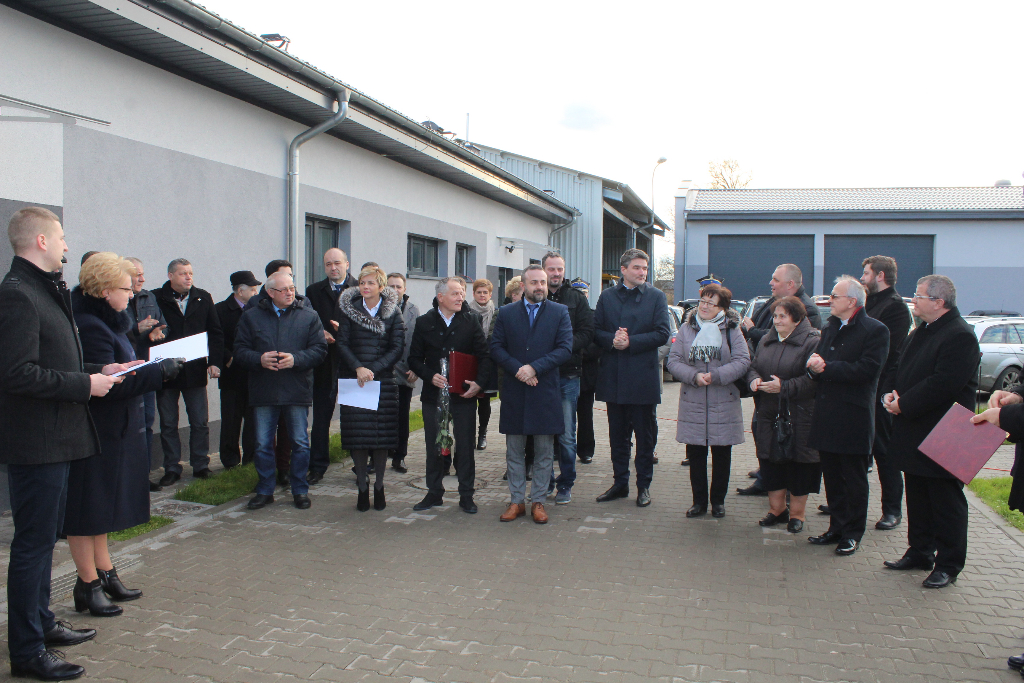 Otwarcie oczyszczalni w Cieninie