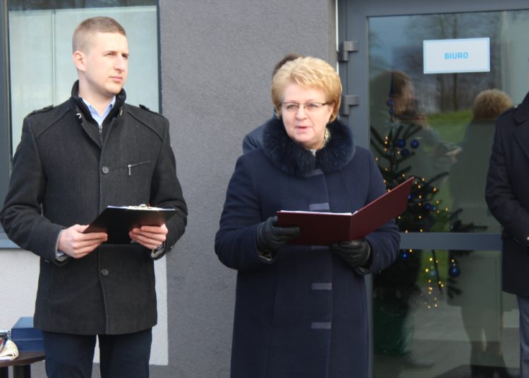 Otwarcie oczyszczalni w Cieninie