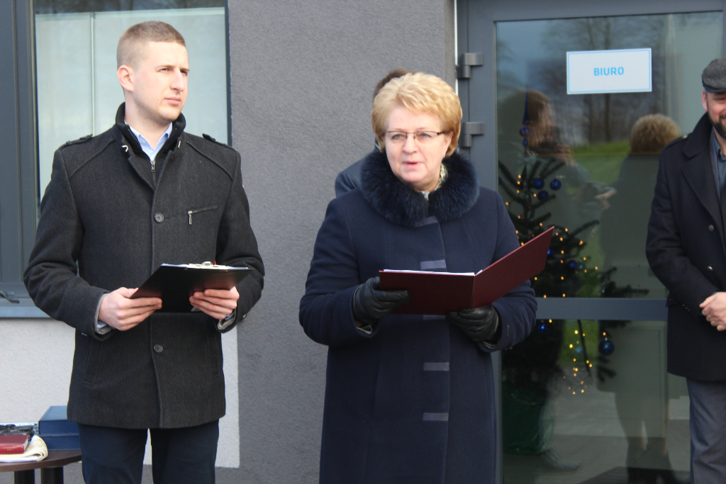 Otwarcie oczyszczalni w Cieninie