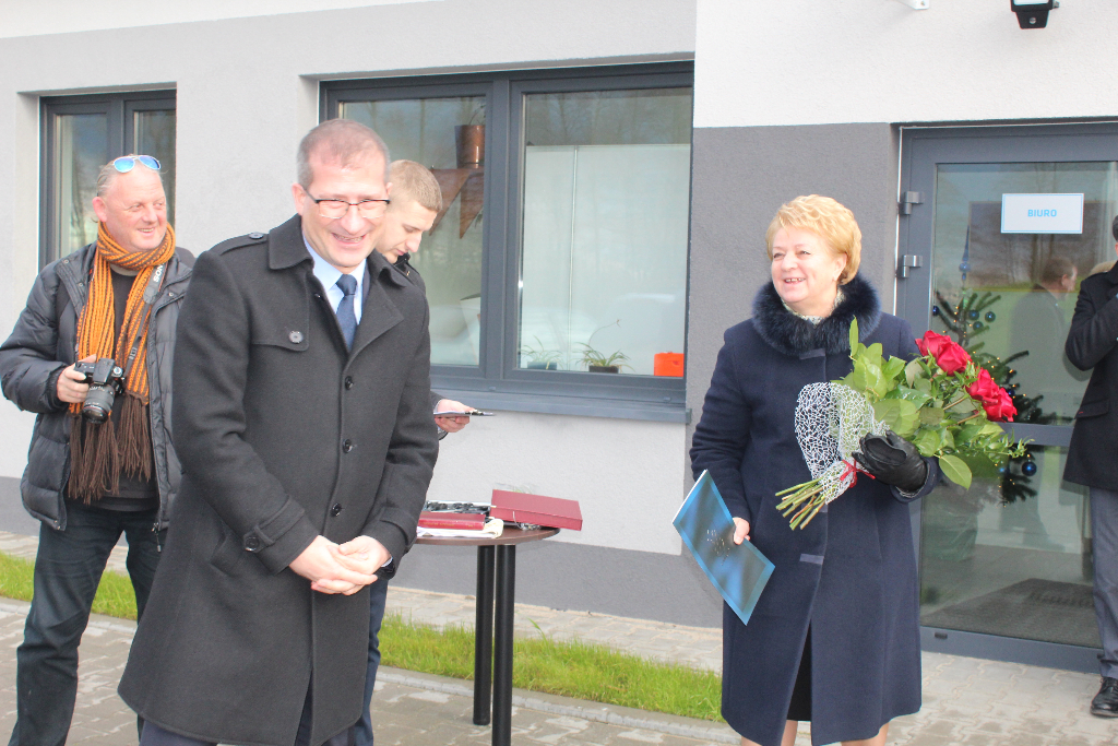 Otwarcie oczyszczalni w Cieninie