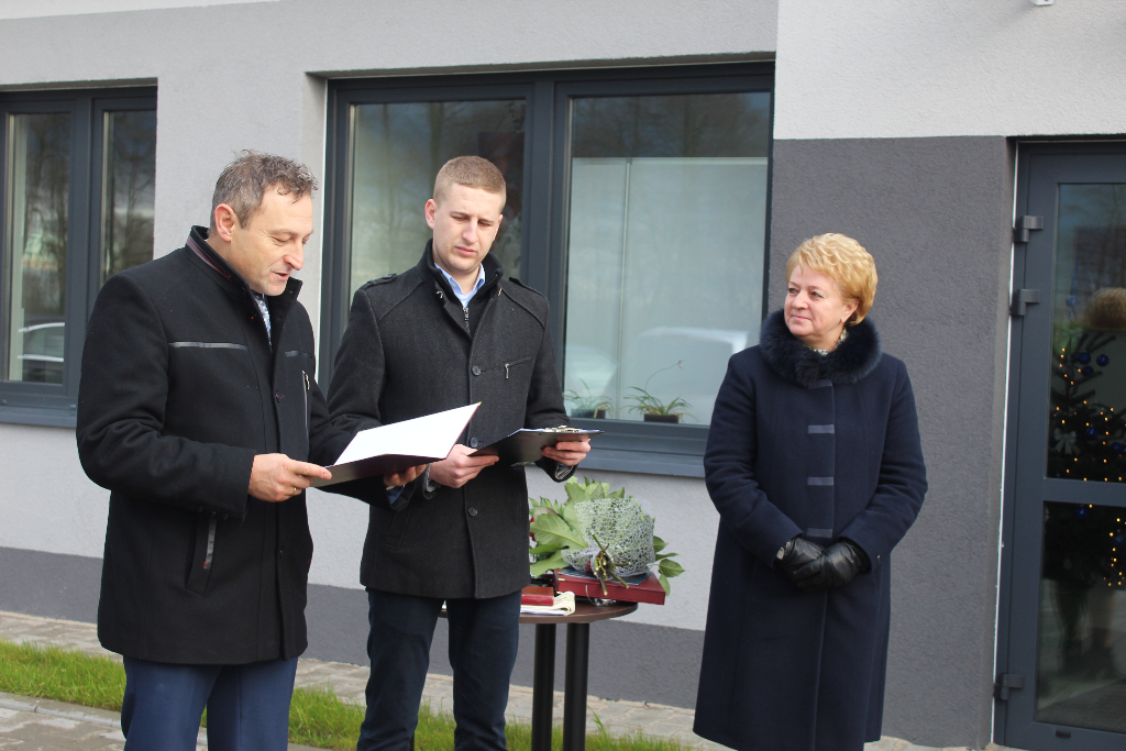 Otwarcie oczyszczalni w Cieninie