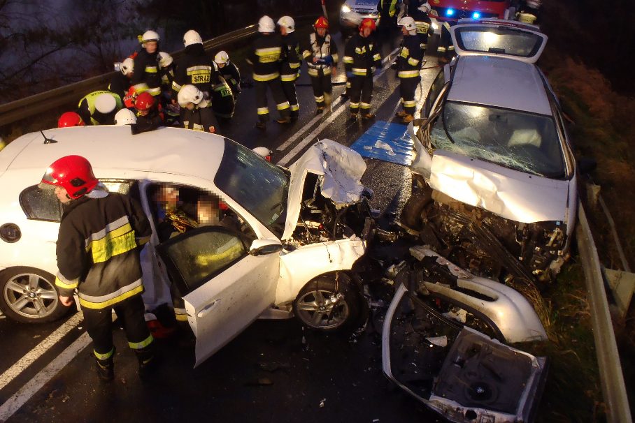 Dramat w wigilię. Zdjęcia z wypadku pod Zagórowem