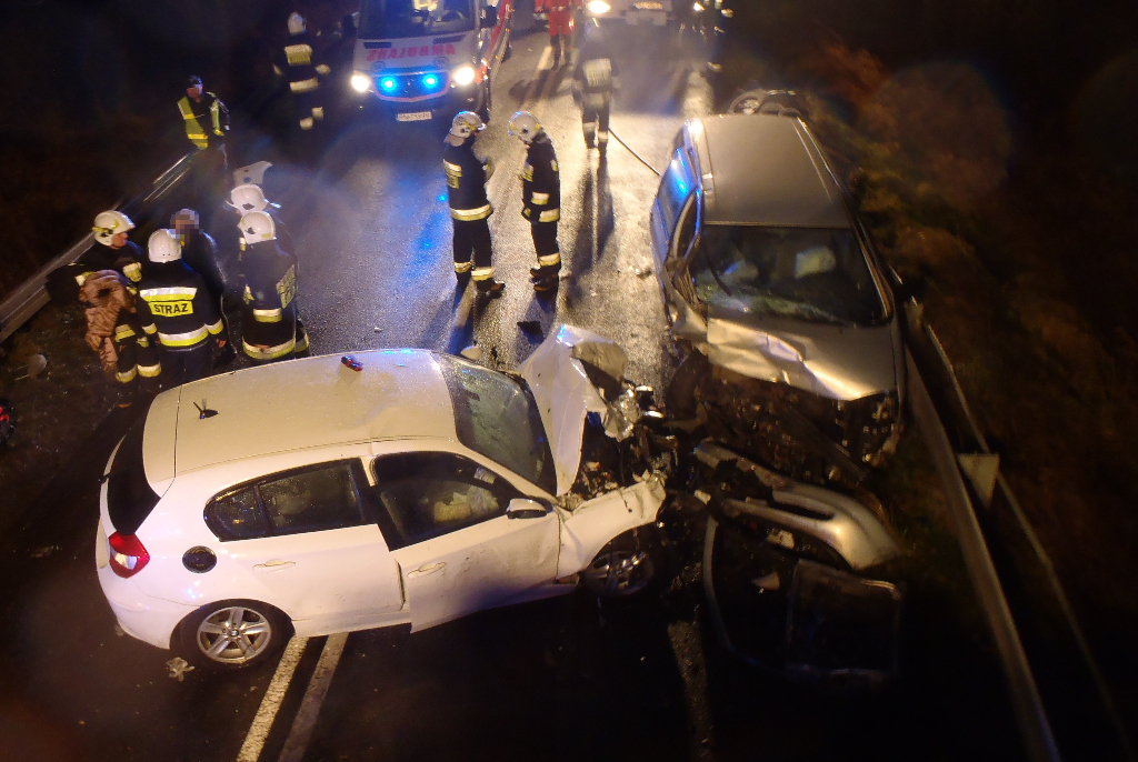 Dramat w wigilię. Zdjęcia z wypadku pod Zagórowem