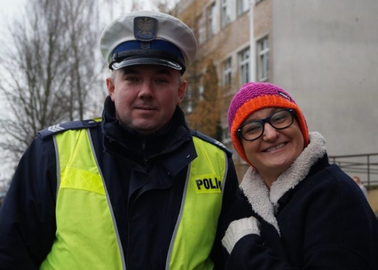 Odblaskowe Mikołajki na drogach powiatu ZDJĘCIA