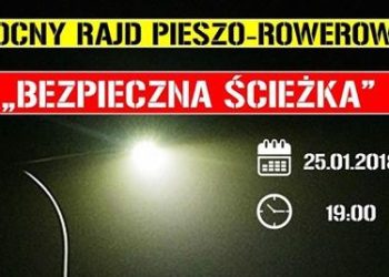 Nocny rajd pieszo-rowerowy