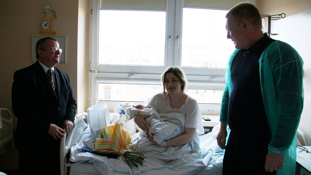 Pierwszy w tym roku urodził się Patryk