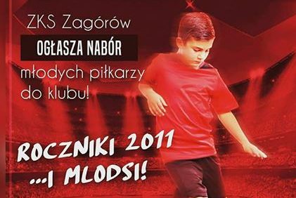 Młodzi piłkarze potrzebni od zaraz!