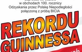 Spróbują pobić rekord Guinnessa