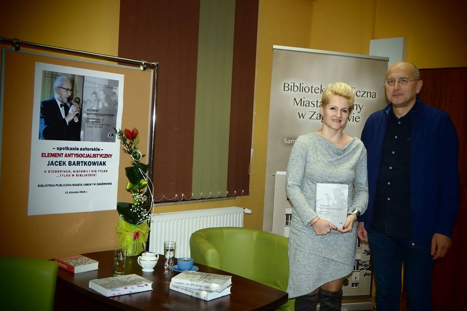 Spotkanie autorskie z Jackiem Bartkowiakiem