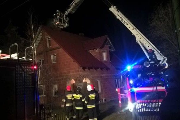 Józefowo: W domu wybuchł pożar